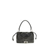 Fendi Black Calf Leather Bos Taurus Shoulder Bag