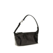 Fendi Black Calf Leather Bos Taurus Clutch Bag