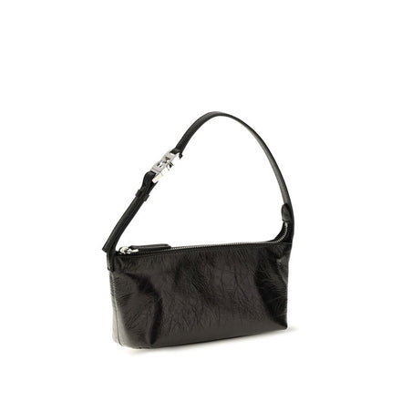 Fendi Black Calf Leather Bos Taurus Clutch Bag