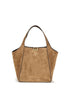 Brunello Cucinelli Beige Calf Leather Bos Taurus Backet Bag
