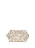Brunello Cucinelli Beige Silk Clutch Bag