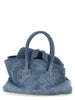 The Attico Blue Cotton Handbag