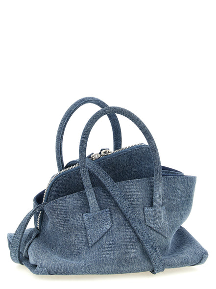 The Attico Blue Cotton Handbag
