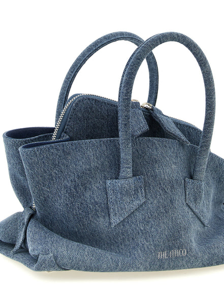 The Attico Blue Cotton Handbag