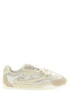 PINKO White Leather Low Top Sneakers