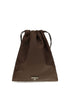 Prada Brown Polyamide Clutch Bag