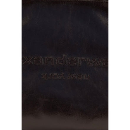 Alexander Wang Brown Calf Leather Bos Taurus Shoulder Bag