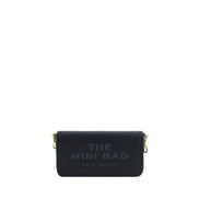 Marc Jacobs Black Calf Leather Bos Taurus Shoulder Bag