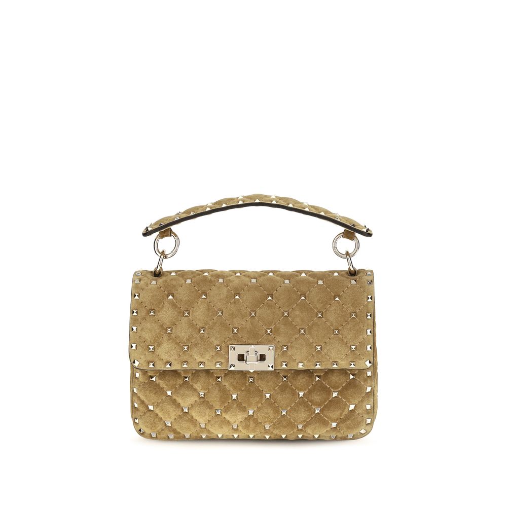 Valentino Garavani Beige Calf Leather Bos Taurus Handbag