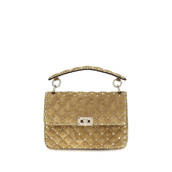 Valentino Garavani Beige Calf Leather Bos Taurus Handbag