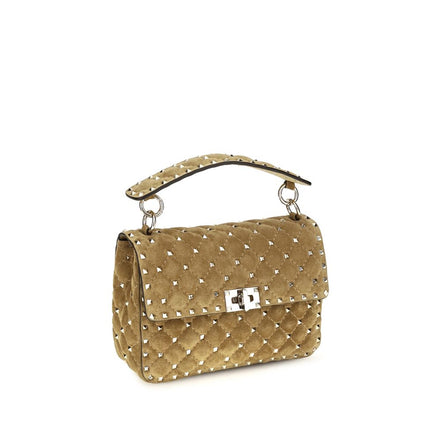 Valentino Garavani Beige Calf Leather Bos Taurus Handbag