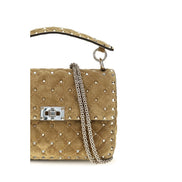 Valentino Garavani Beige Calf Leather Bos Taurus Handbag