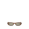 Saint Laurent Brown Acetate Sunglasses