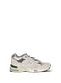 New Balance Gray Suede Leather Athletic Sneakers