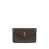 Saint Laurent Brown Lamb Ovis Aries Aries Clutch Bag