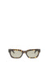 Saint Laurent Brown Acetate Sunglasses