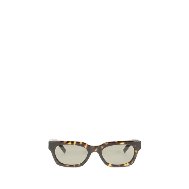 Saint Laurent Brown Acetate Sunglasses