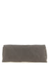 Rick Owens Gray Calfskin Clutch Bag