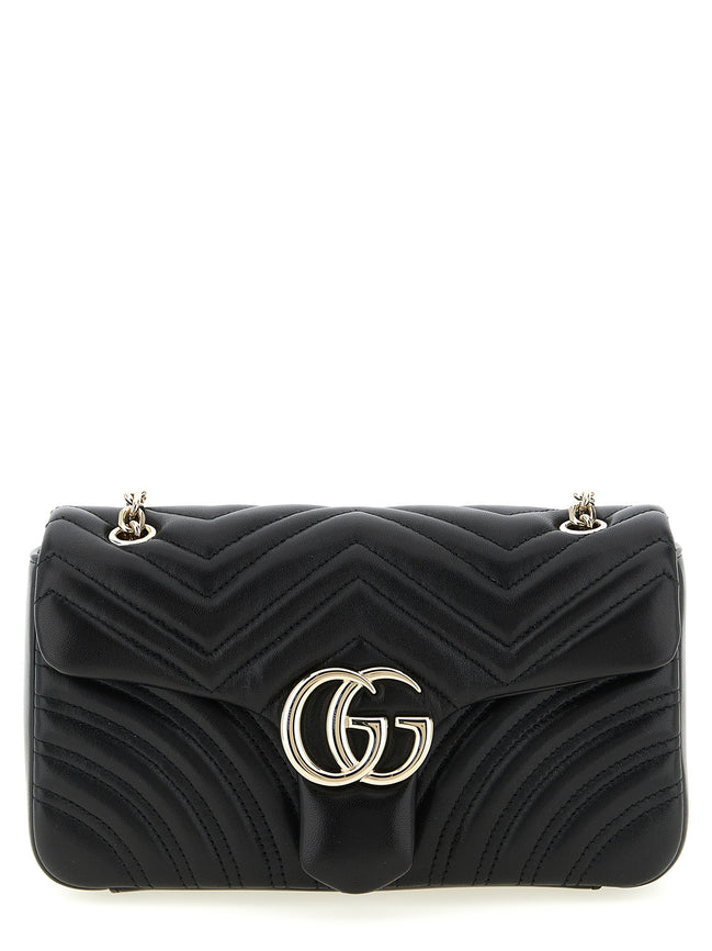 Gucci Black Lamb Leather Shoulder Bag
