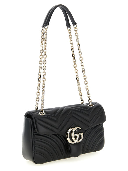 Gucci Black Lamb Leather Shoulder Bag