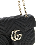 Gucci Black Lamb Leather Shoulder Bag