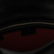 Gucci Black Lamb Leather Shoulder Bag