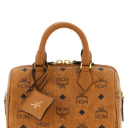 MCM Brown Polyethylene Handbag