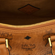 MCM Brown Polyethylene Handbag