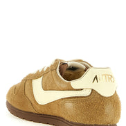 Autry Brown Cowhide Athletic Sneakers