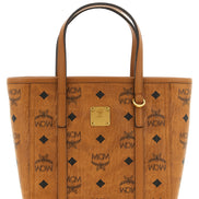 MCM Brown Polyethylene Tote Bag