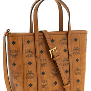 MCM Brown Polyethylene Tote Bag