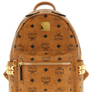 MCM Brown Polyethylene Backpack