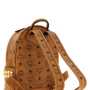 MCM Brown Polyethylene Backpack