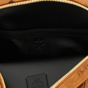 MCM Brown Polyethylene Backpack