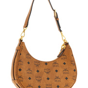 MCM Brown Polyethylene Shoulder Bag
