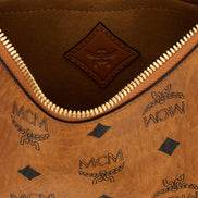 MCM Brown Polyethylene Shoulder Bag