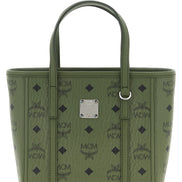 MCM Bicolor Polyethylene Tote Bag