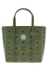 MCM Bicolor Polyethylene Tote Bag