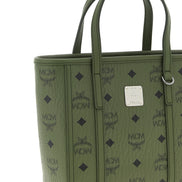 MCM Bicolor Polyethylene Tote Bag