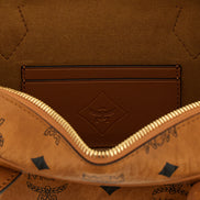 MCM Brown Polyethylene Shoulder Bag