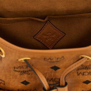 MCM Brown Polyethylene Backpack