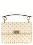 Valentino Garavani White Lamb Leather Shoulder Bag