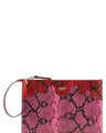 Ganni Fuchsia Polyester Clutch Bag