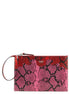 Ganni Fuchsia Polyester Clutch Bag