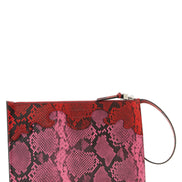 Ganni Fuchsia Polyester Clutch Bag