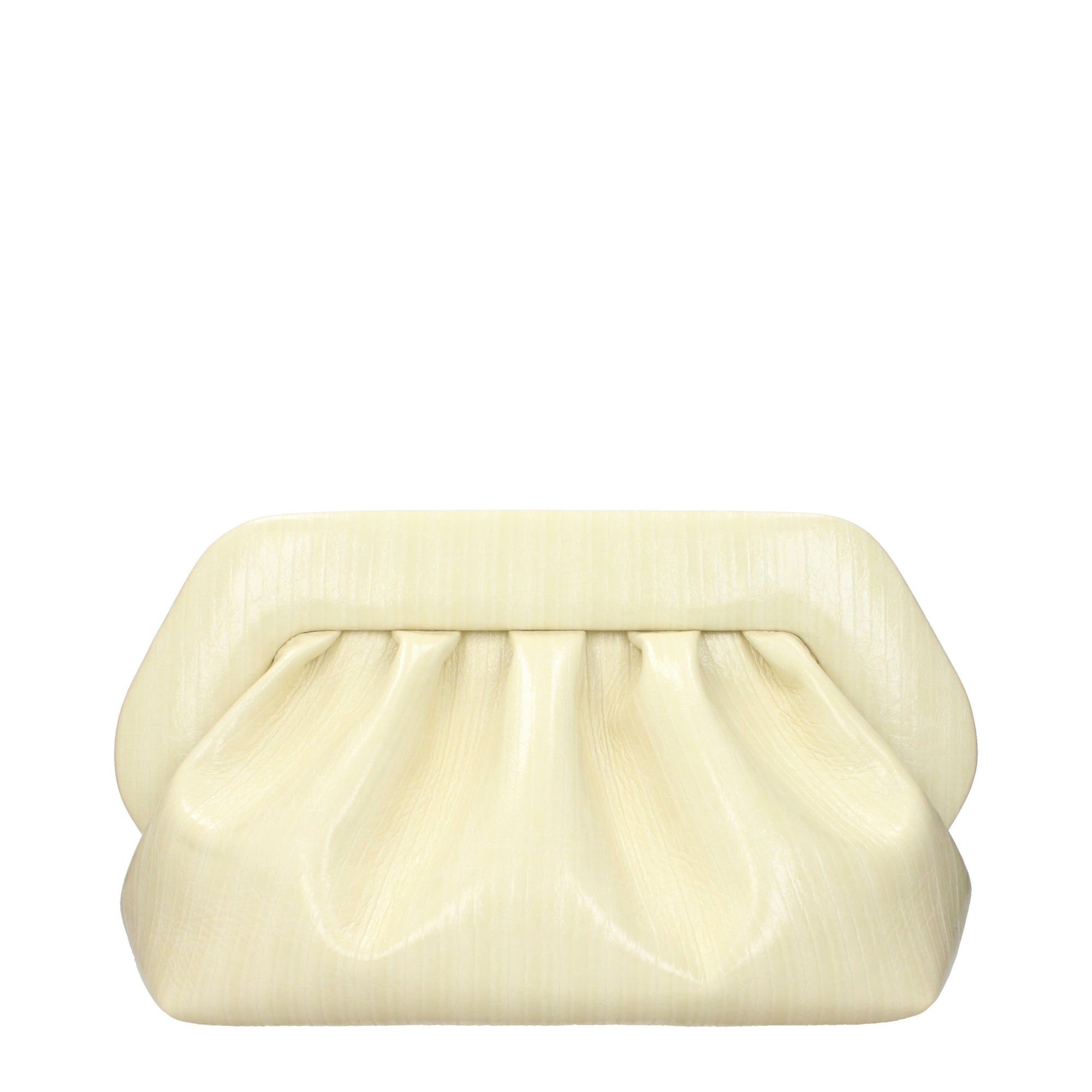 THEMOIRè Clutch Bag in Beige Eco-Leather