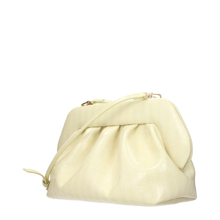 THEMOIRè Clutch Bag in Beige Eco-Leather