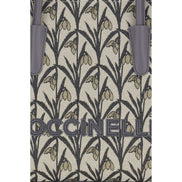 Coccinelle Gray Fabric Shoulder Bag