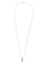 Rick Owens Silver Brass Necklace
