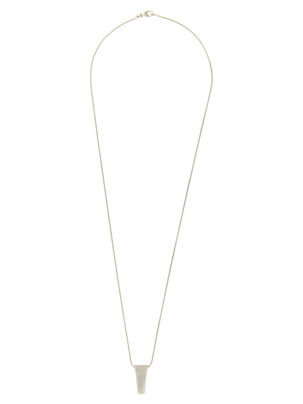 Rick Owens Silver Brass Necklace